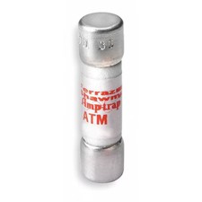 Mersen Atm15 Midget Fuse, Fast-Acting, 15A, 600V Ac, Non-Indicating, 100Ka At