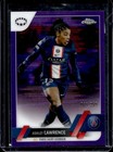 2022 Topps Chrome UEFA Women's Ashley Lawrence Purple Pulsar Refractor #81/299