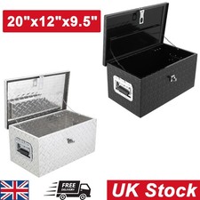 Truck Trailer Storage Aluminium Alloy Diamond Plate Tool Box Organiser Portable