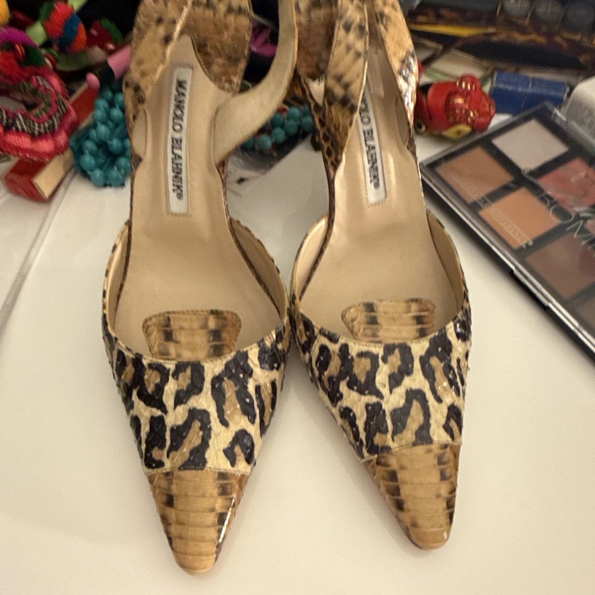Manolo Blahnik Women's Animal Print Heels for sale | eBay