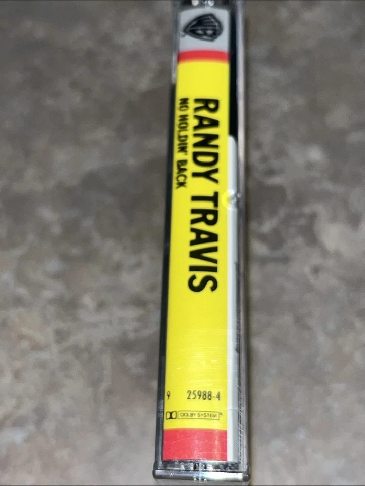 Randy Travis No Holdin Back (Cassette) ***TESTED***NM*** - Image 2 of 4