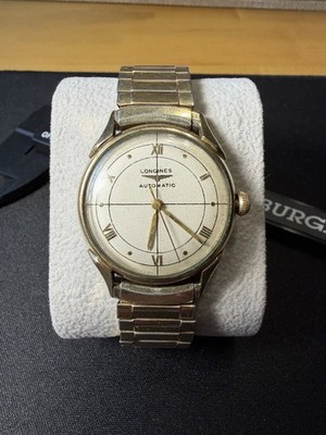 Vintage 1953 Longines Automatic   Caliber 19AS Sector Dial - 33MM Men s Watch