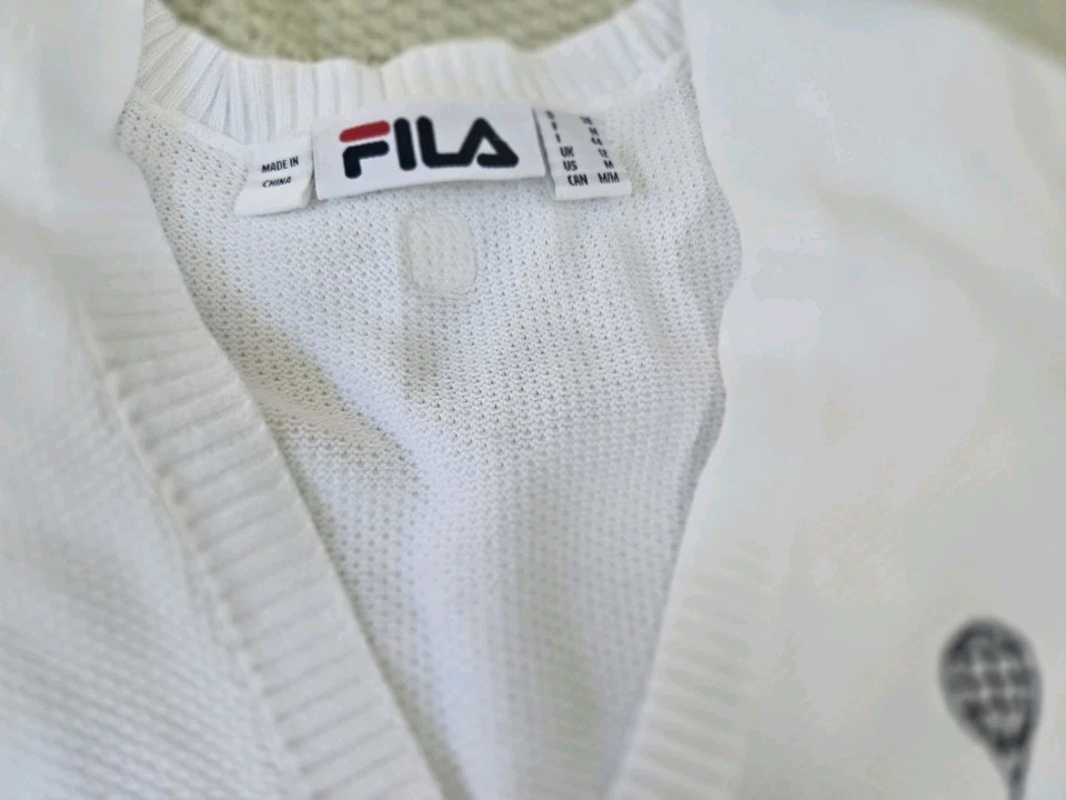 NWOT International Tennis Hall Of Fame Tennis Womens Cardigan/White/Medium - Image 2 of 4