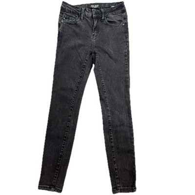 Judy Blue Skinny Jeans Womens 3/26 Black Faded Stretch Mid Rise JB8883
