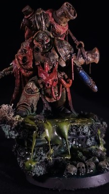 Death Guard 40k Lord of Poxes Collectible Miniatures Professionally Painted