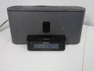 Sony ICF-C1iP MK2 Dream Machine FM MW LW Radio schwarz iPod Dock getestet funktioniert