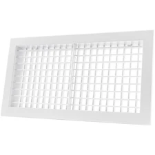 Repa Market 16x8" Louvered Aluminium Air Duct Grille Adjustable Blades HVAC