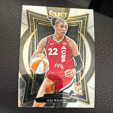 Panini 2025 Select WNBA A'ja Wilson Las Vegas Aces Concourse #56