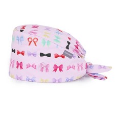 Scrub Caps for , Adjustable 's Surgical Cap with Buttons, Breathable Cute Des...