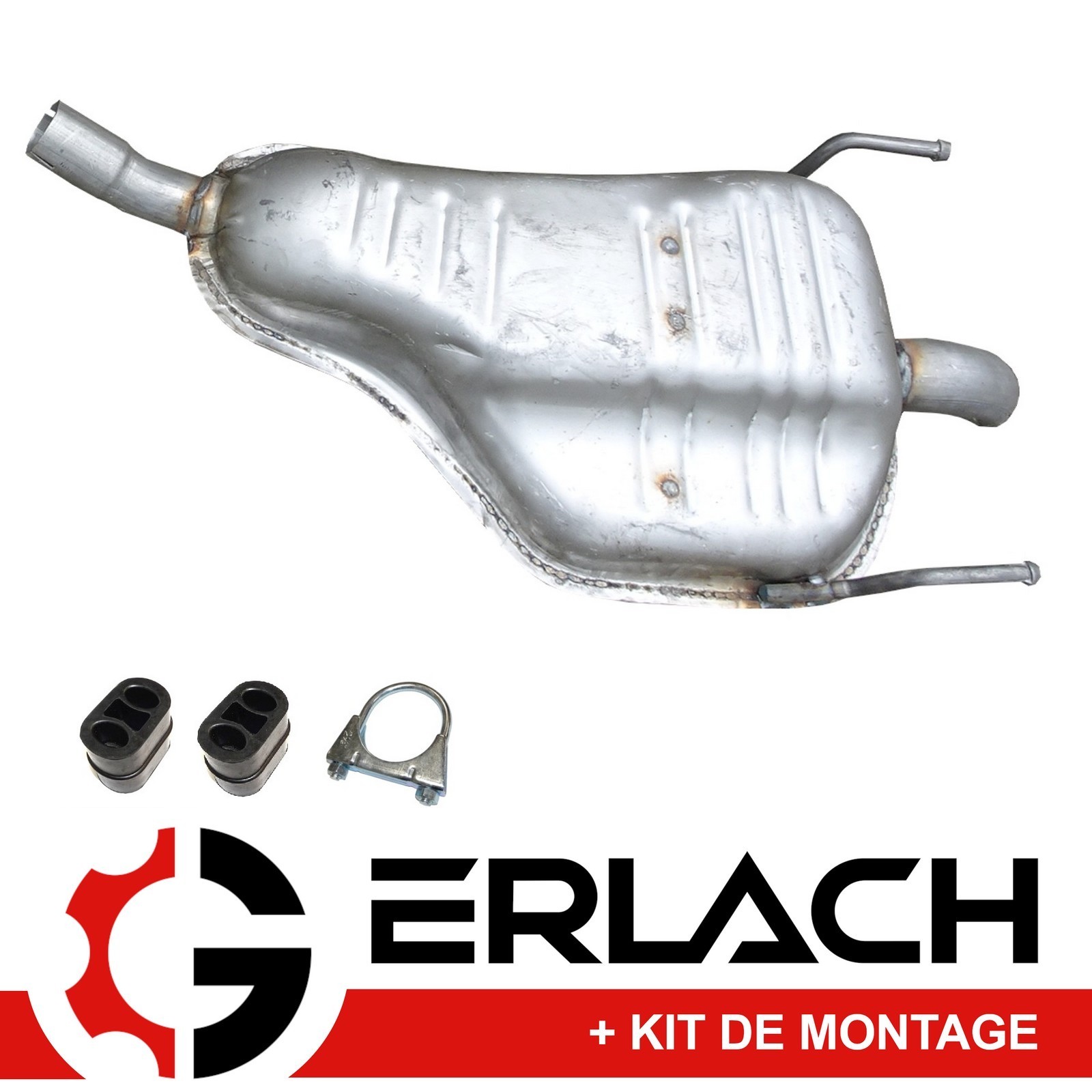 Silencieux arrière pour Opel Zafira B 1.8 résout le bruit d'échappement pot percé 4259
