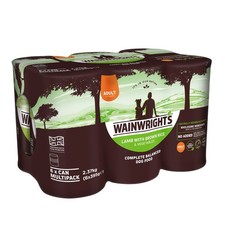 Wainwright's Adult Wet Dog Food (Lamb Brown Rice & Vegetables, 6x395g)