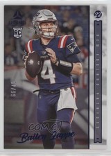 2022 Panini Chronicles Luminance Update Rookies Blue 57/99 Bailey Zappe #209 nd3
