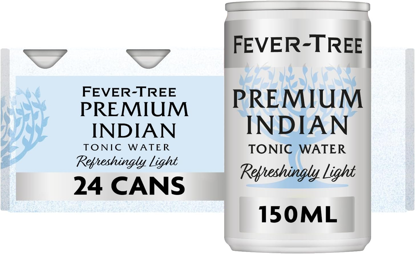 Fever-Tree Refreshingly Light Indian Tonic Water, 24X150Ml