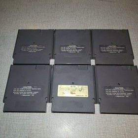 Nintendo NES Game Lot Of 6 Excitebike Little Nemo Dragon Warrior Pinball Quest