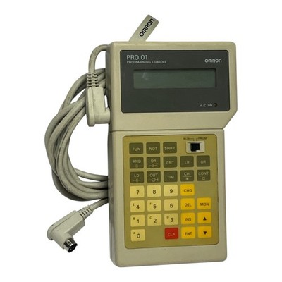 Omron SP10-PRO01-V1 Programming Console w/ SP10-CN221 Cable - SYSMAC mini