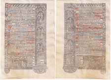 Book Of Hours Incunable Danse Macabre Paris Simon Vostre 1501 / 69