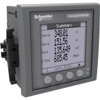 EasyLogic PM2220 - Power & Energy Meter - bis 15th H - LCD - RS485 - Class 1 (