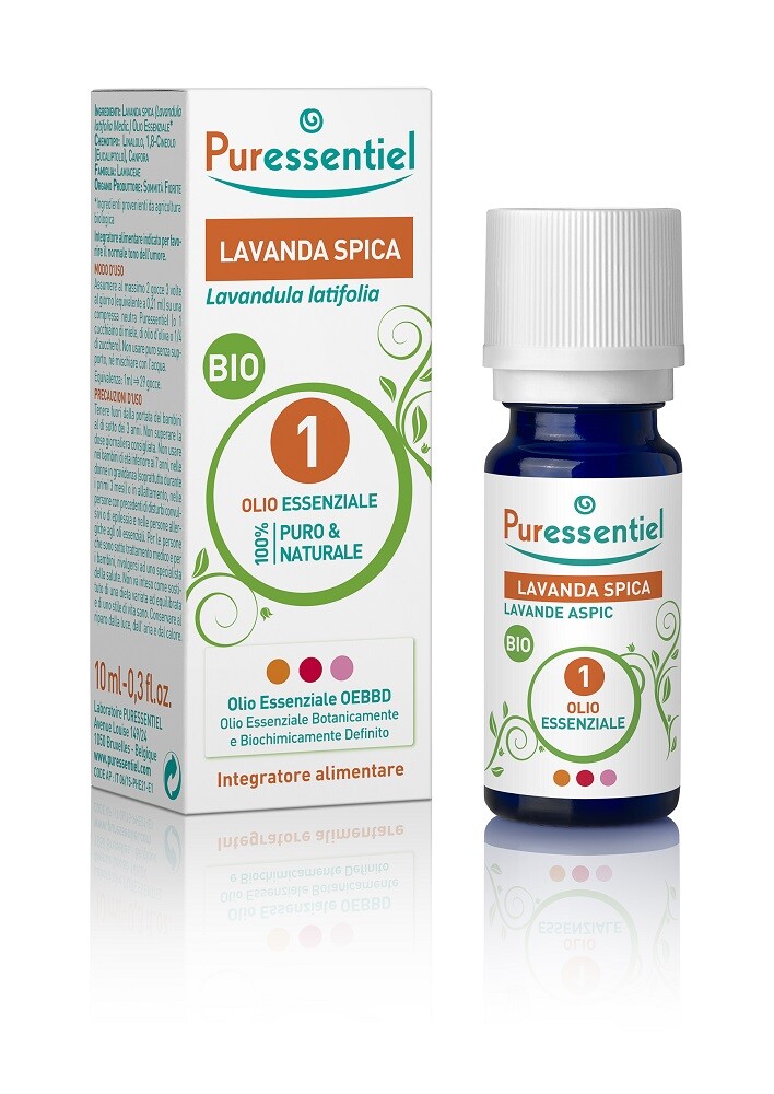 Lavanda Spica Bio 1 Olio Essenziale Puressentiel 10Ml