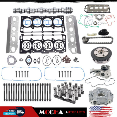 MDS LIFTERS KIT 5.7L HEMI CAMSHAFT KIT TIMING CHAIN KIT FIT 09-18 RAM 2500 5.7L