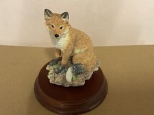 The Leonardo Collection Fox figurine - Nature Studios 1993