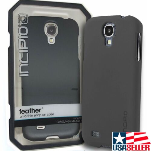 Incipio Feather Gray Hard Shell Case Light Snap-On Cover for Samsung Galaxy S4 - Picture 1 of 13