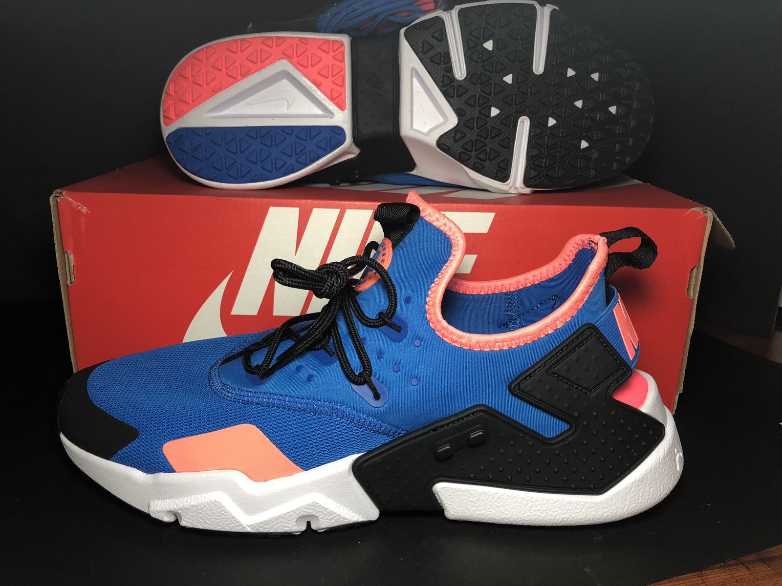 nike air huarache drift blue nebula