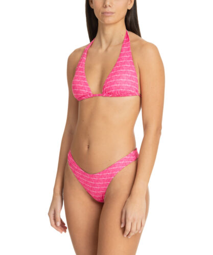 Emporio Armani EA7 bikini women 9111514R42523173 Fluo Pink - White swimsuit - Picture 1 of 5