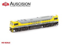 Auscision (SDA1-14) QBX006 Qube - Yellow/Grey - HO Scale