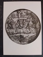 postcard art David and Goliath Silver Metropolitan Museum RPPC Byzantine Morgan
