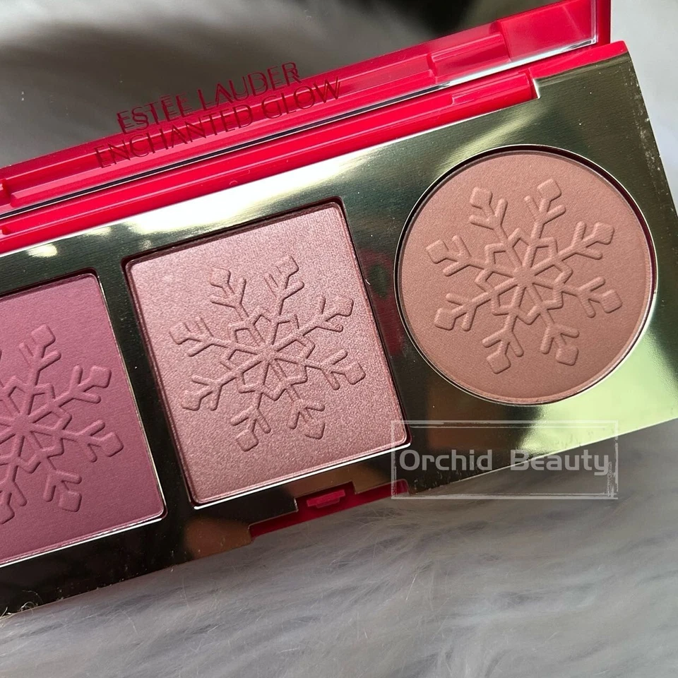 New Estee Lauder Enchanted Glow Cheek Palette Full size 0.55oz/16g~Discontinued - Image 3 of 4