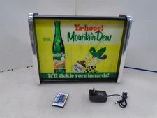 Ya-hoo Mountain Dew Tickle Your Inards LED Display light sign box