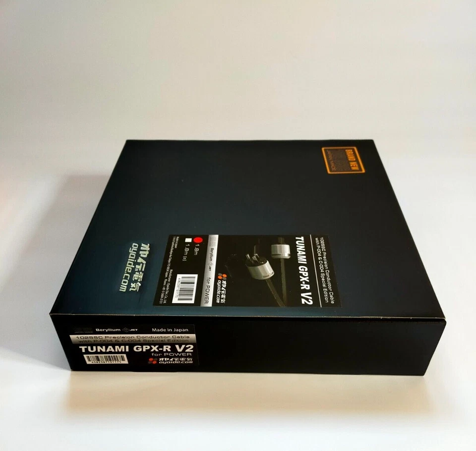 Cable de alimentación OYAIDE TUNAMI GPX-R V2 Foto 3 de 4