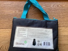 B&Q Blooma Large Firepit Cover Chimenea Black Garden Storage Bag 26/50cm x 105cm