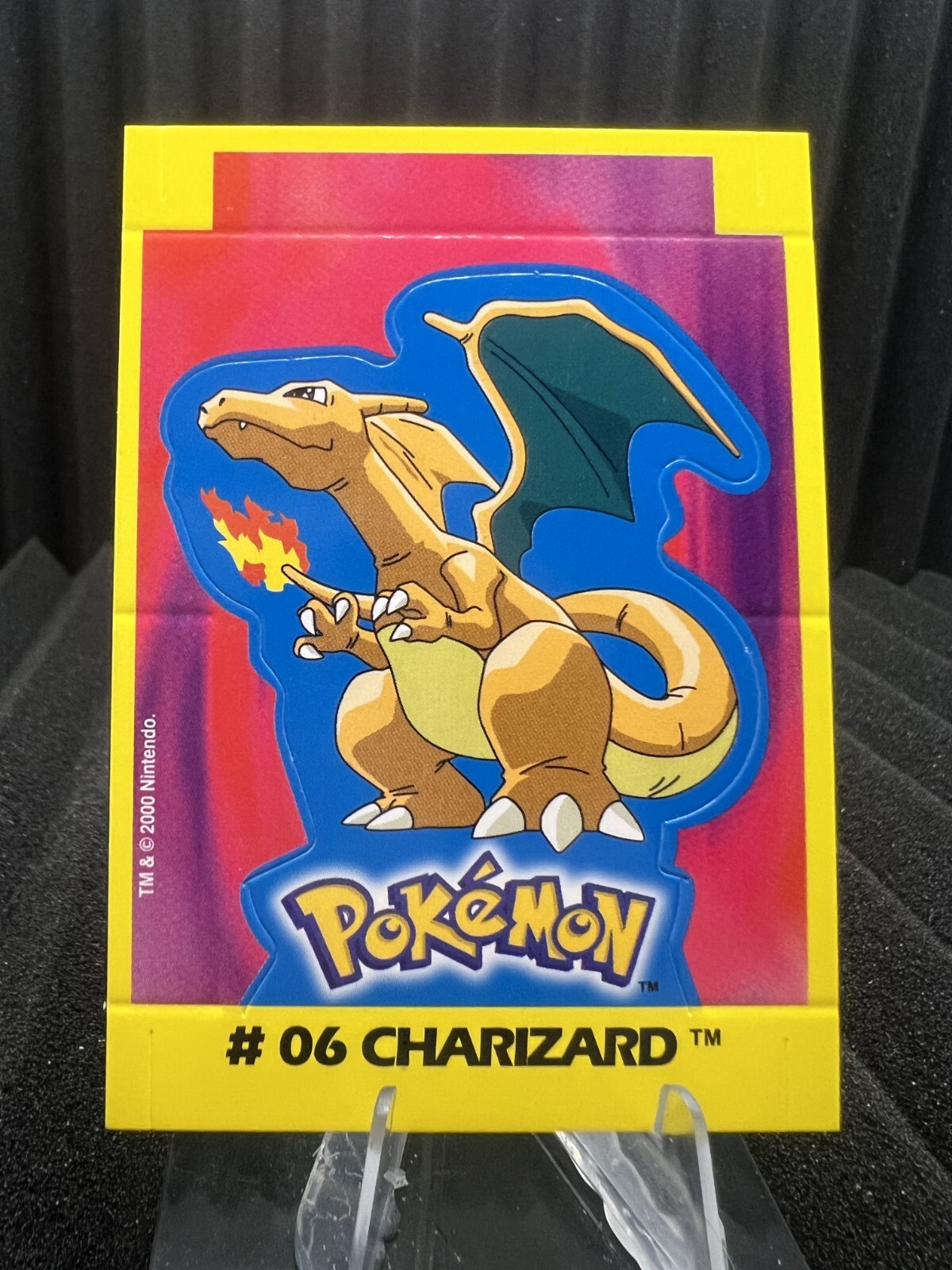 Charizard #6 - Navarrete Kanto Buildable Card 2000s Vintage - Pokemon Card