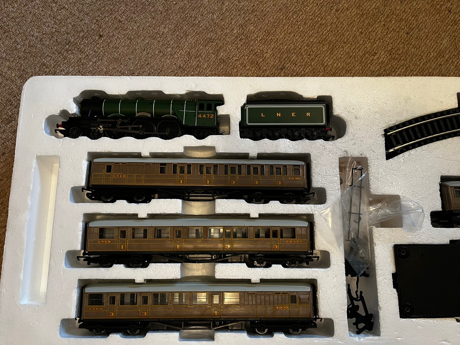 Hornby Railways R1039 Flying Scotsman Electric Train Set Boxed Retro eBay