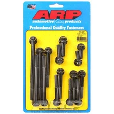 ARP Water Pump/Timing Cover Bolt Kit 12-Point Black Chromoly For Aluminum Pum...