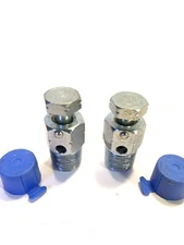 2-Pack 1/2 NPT Ball Seat Hydraulic System Air Bleeder Bleed Valve Side Vent 8ABV