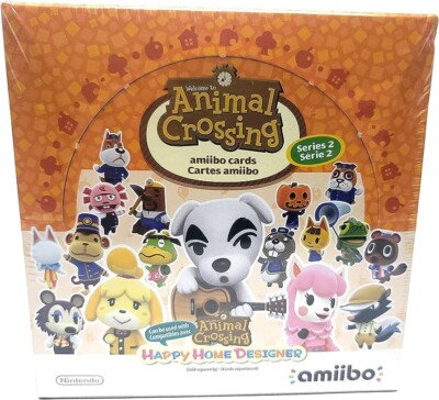 Animal Crossing Serie 2 Amiibo Karten komplette Box mit 42 Packungen versiegelt Nintendo