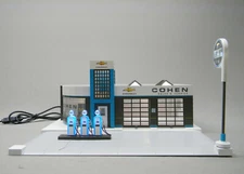 LIONEL COHEN'S CHEVY SERVICE STATION O GAUGE gas garage chevrolet 2129370 NEW