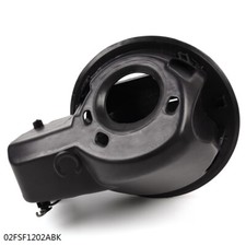Fit For 09-14 Ford F150 Fuel Filler Door Cap Gas Housing Pocket W Hinge Black