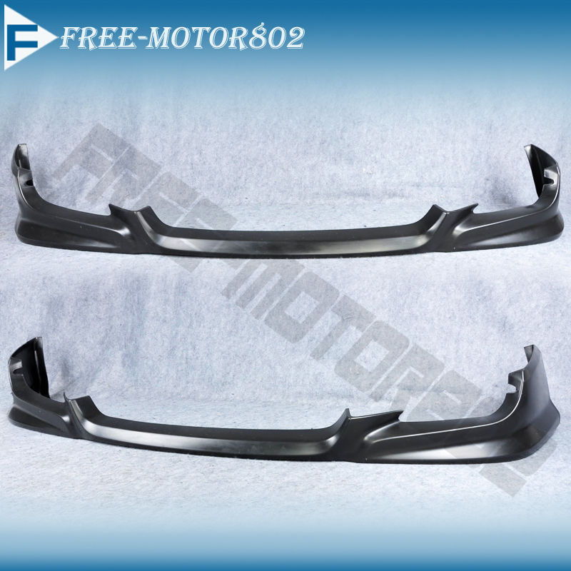 PU Front Bumper Lip Spoiler For 2009-2011 Honda Civic Coupe – TC Sportline Type V - View #2