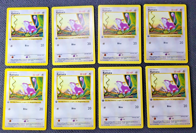 1999 Pokemon Base 1st Edition #61 Rattata Pokemon Gaming | eBay