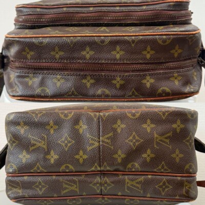 LOUIS VUITTON Nile GM Crossbody Shoulder Bag Monogram Leather