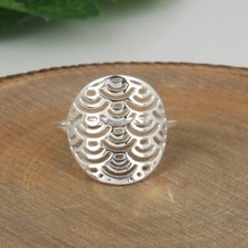 Filigree Design Handmade 925 Sterling Fine Silver Rings Without stone