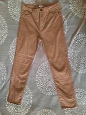 PANTALONE BEIGE SKINNY A VITA ALTA ELASTICIZZATO OVS TG. 44 IT EUR 40