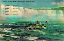 Niagara Falls NY Maid of the Mist Postcard used (26700)