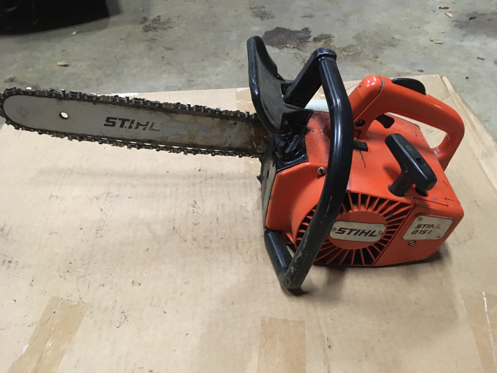 015l Stihl Saw Handle Top Arborist L 015 Saw Chain Chainsaw