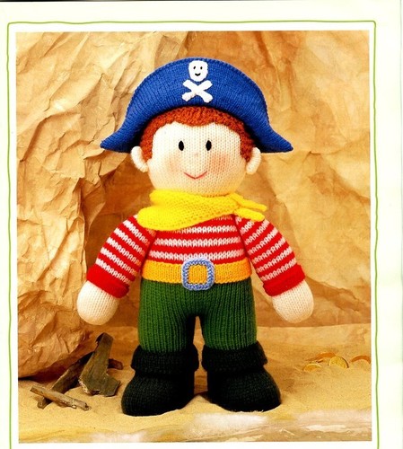 Jean Greenhowe's 8 STORYBOOK DOLLS, Fairy, Pirate, Cowboy, Tooth Fairy, Princess - Picture 7 of 13