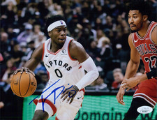 Terence Davis Toronto Raptors Signed 8x10 Matte Photo JSA Authenticated