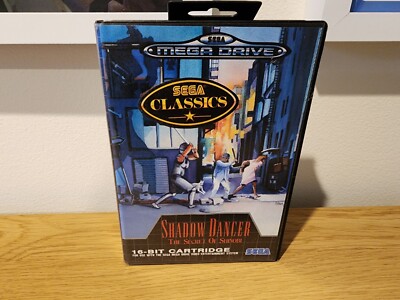 Shadow Dancer The Secret Of Shinobi, Sega Mega Drive, Complete, PAL